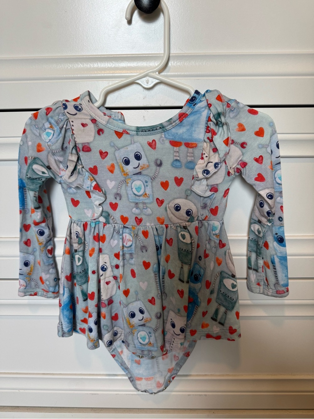 Birdie Bean Bamboo Long Sleeve dress 3-6 Month